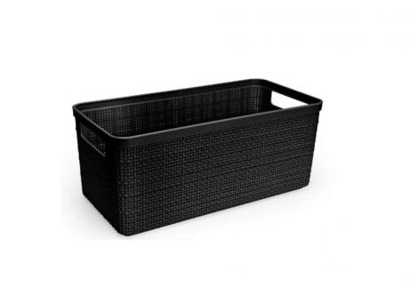 CESTA ECO DE YUTE PLÁSTICA MEDIA R. 755.012.003 NITRON