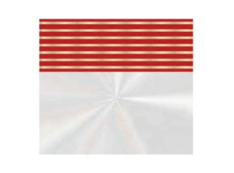 BOLSA CANASTA 60X90 DECOR INSPIRACION BORDE ROJO UNIDAD