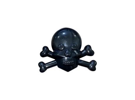 CAJA ACRILICA CALAVERA NEGRO