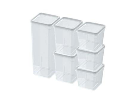 Imagen de CONJUNTO COM RECIPIENTES MODULARES - 6 PIEZAS R: 353.006.001 NITRON