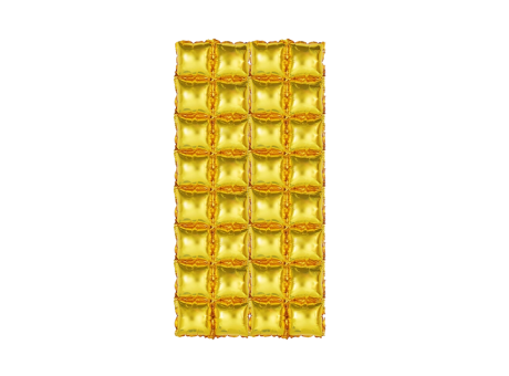 CORTINA INFLABLE METAL DORADO 0,70 * 1,4 m S0032