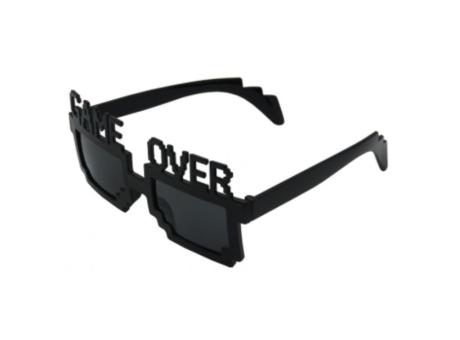 Imagen de LENTE PLASTICO GAME OVER NEGRO