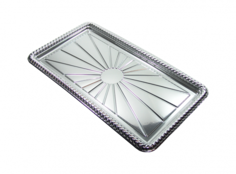 Imagen miniatura de BAND. RECT. B-45 PLATA 202X272 50