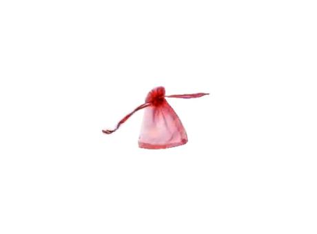 Imagen de BOLSITA ORGANZA 10P (7X9CM) ROJO