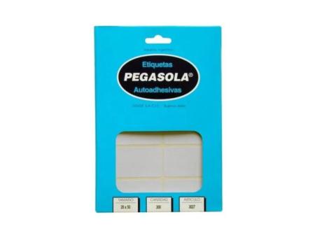 Imagen de ETIQUETA AUTOADHESIVAS PEGASOLA 3027 30PZ/CJTA