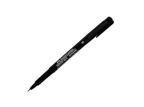 MARCADOR FABER PERMANENTE NEGRO FINO MULTIMARK 421-S   12PZ/CJ