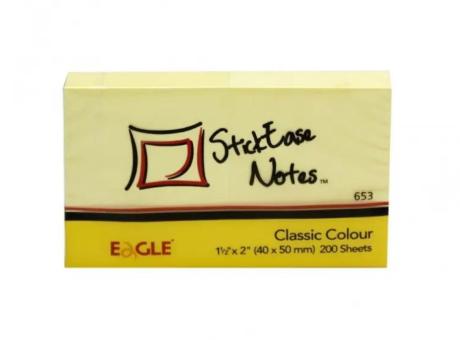 NOTA ADHESIVA AMARILLO EAGLE 40X50 MM