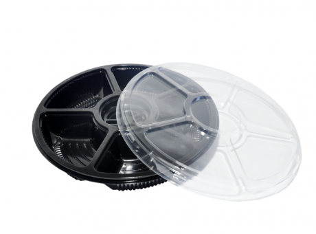 Imagen de BANDEJA G550 6 DIVISORIAS 1000 ML 100