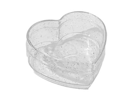 Imagen de CAJA CORAZON CRISTAL GLITTER C10