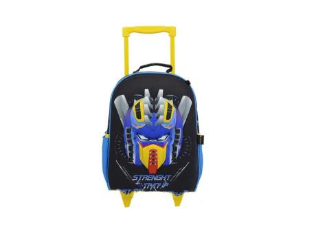 MOCHILA GRD CON RUEDAS ROBOT 40X30CM