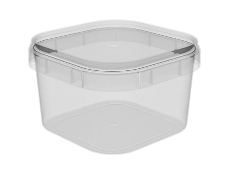 PTL POTE CUADRADO CON TAPA 150ML C10