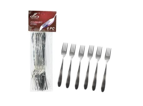 TENEDOR MEDIANO 6PCS