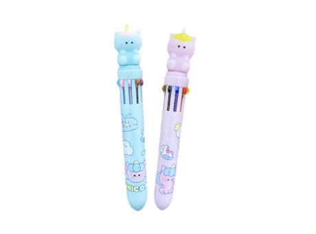 BOLIGRAFO UNICORNIO (0.7MM/10 COLORES)