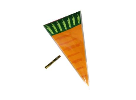 BOLSITA ZANAHORIA 20P (20X40) NARANJA