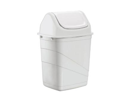 Imagen de BASURERO BASCULANTE 14L BLANCO R: 148.004.002 NITRON