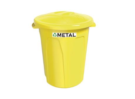 BASURERO RECOGIDA SELECTIVA AMARILLA (METALES) R: 296 NITRON XX