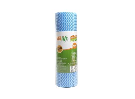 ROLLO PAÑO 35GR MINI AZUL 30CMX25MT 50UND