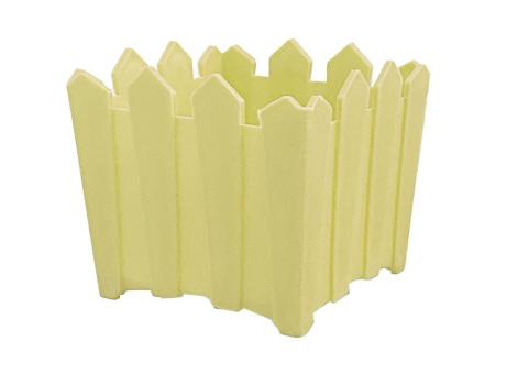Imagen de MACETA CUADRADO (9X7.5) AMARILLO