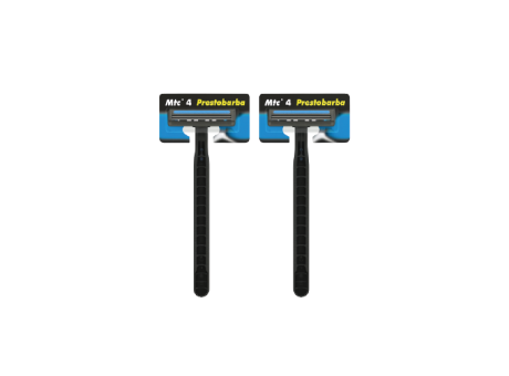 MAQUINITA DESECHABLE AZUL X2 UNIDADES M712