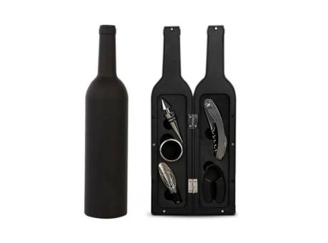 Imagen de SET ABRIDOR DE VINO DISEÑO BOTELLA SET PRKPQ-2 32070