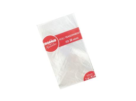 BOLSA PP 11X19,5 INCOLOR C50