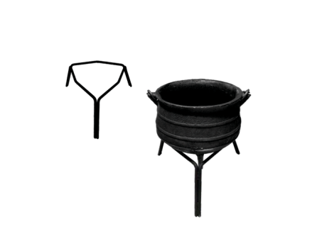 Imagen de TRIPODE DE OLLA BAJO - NEWEN
