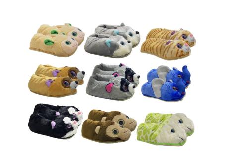 PANTUFLA INFANTIL ANIMALES SURTIDOS 36-41 SDR150872