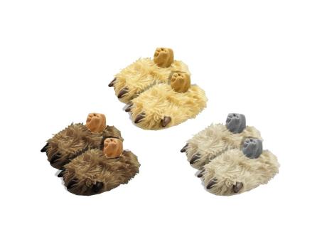 PANTUFLA INFANTIL PELUDA GARRAS 22-27 YEH8180  XX