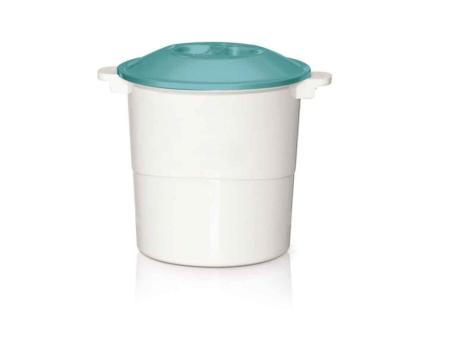 Imagen miniatura de BASURERO CON TAPA VERONA VERDE 4 L R: 091.012.536 NITRON