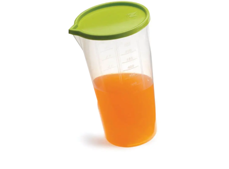 Imagen miniatura de VASO MEDIDOR VERDE C/ TAPA 500 ML R: 112.012.037 NITRON