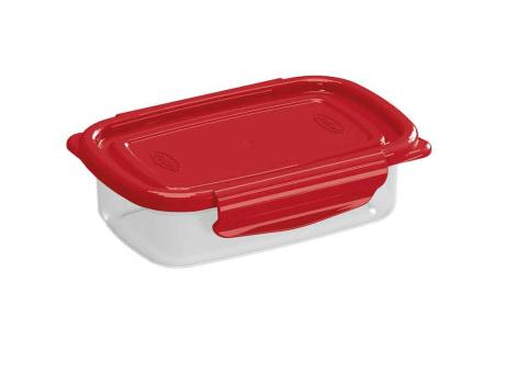 Imagen de RECIPIENTE ROJO PEQUEÑO CON TRABAS 270 ML NATURAL R: 231.012.010 NITRON