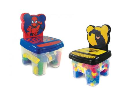 Imagen miniatura de SILLA DE JUGUETE CON BLOQUES - 160 UDS - DEFENSOR R: 297 GGB