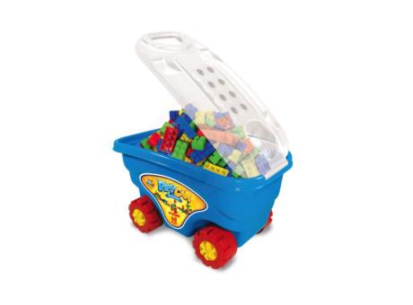 Imagen miniatura de CAMIONCITO CON BLOQUES 48 PIEZAS (PIEZAS GRANDES) R: 375 GGB