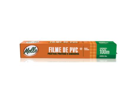 Imagen de MLL FILM PVC 28 CM X 100M - CAJA 25 CARTUCHOS R: 410003 MELLO