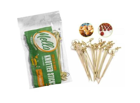 Imagen de MLL PALITO KNOTTED STICKS 9 CM 50 UNIDADES - CAJA 20 PAQUETES R: 530003 MELLO