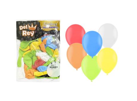 Imagen miniatura de GLOBO DEL REY PREMIUM SURTIDO NRO 9 X 50