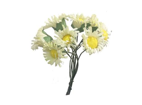 FLOR ARTIFICIAL 10P (2CM) MARFIL