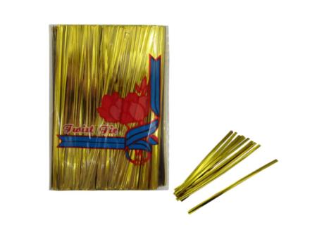 LAZO METALICO 750P (10CM) DORADO