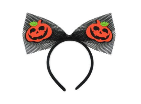 Imagen miniatura de VINCHA MOÑO CALABAZA NEGRO