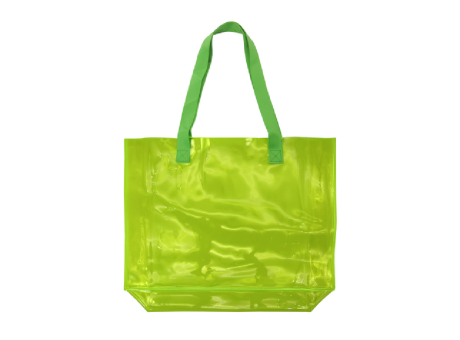 BOLSO PLASTICO (30X40X10) TRANSP./AMARILLO