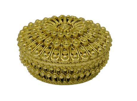 Imagen miniatura de POTECITO REDONDO 10P (7X4) DORADO