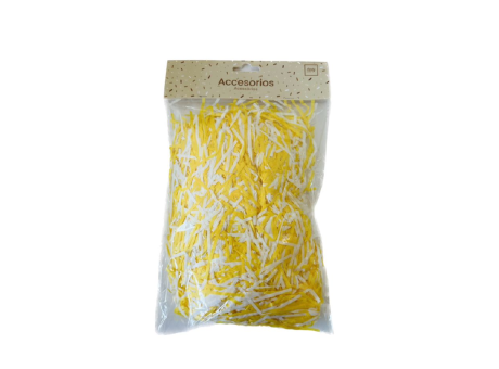 VIRUTA PAPEL MIX (30GR) AMARILLO