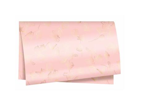 HOJA POLI DECOR 49X69 EST SWEET GARDEN ROSA ORO UNIDAD
