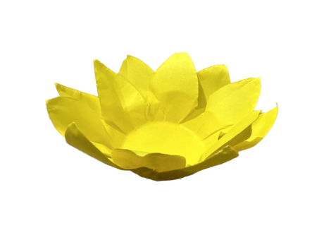 Imagen miniatura de FORMITA DULCE HOJA DOBLE LISO AMARILLO C40