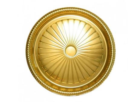 Imagen miniatura de PLATO NEOFORM B50 DORADO 22CM