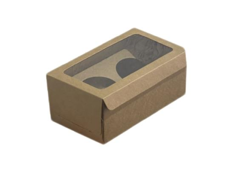 CAJA MINI CUPCAKE 2CV KRAFT 02 C05