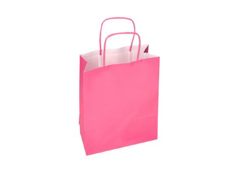 BOLSA PAPEL GRD LISO ROSA 32X26,5X13