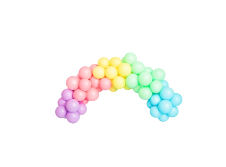 Imagen de CADENA GLOBOS MACARON PASTEL CM02030 X90