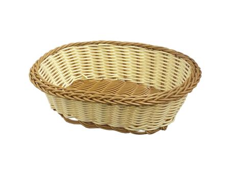 PANERA MIMBRE OVALADA PLASTICO E-5852
