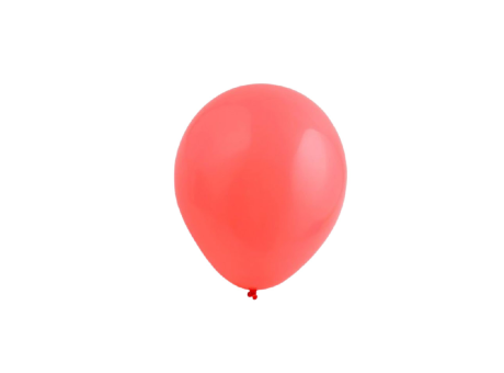 GLOBOS MDC PASTEL ROJO 5\" A1149 X25